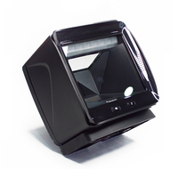 Escáner de Código QR de Escritorio, Lector de Códigos de Barras 2D, Lector de Códigos QR Omnidireccional de Escritorio, Escáner de Códigos de Barras 2D para Mostrador