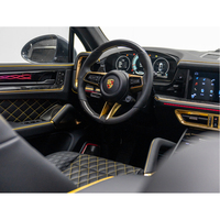 Kit de décoration intérieure pour tableau de bord de voiture, éclairage LED ambiant, accessoires de mise à niveau pour Porsche Cayenne 2015, pièces de modification