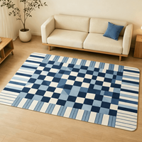 Tapis géométrique moderne de luxe en or, Alfombra, grands tapis pour le salon, décoration de la maison
