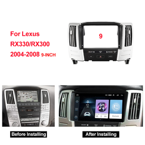 Vente Flash : Kit de montage pour autoradio Android avec cadre DVD et boîtier Canbus pour Lexus RX RX300 RX330 RX350 RX400 - Product Image 4