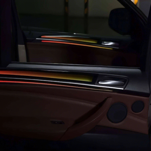 Kit d'accessoires d'éclairage LED pour l'intérieur de la voiture BMW E70 X5 2006-2013, éclairage ambiant dynamique 64 couleurs - Product Image 6