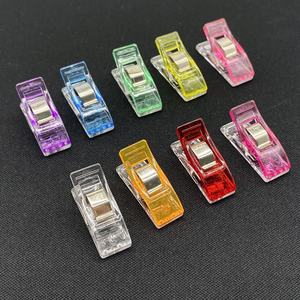 Personalizzazione all'ingrosso 20 pezzi Clip legante da 27mm in plastica Per cucire morsetti Per trapunta personalizzabili Clip Per indumento Per borsa - Product Image 1