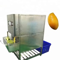 Industriële Sinaasappel Peer Citroen Persimmon Draak Fruit Mango Slice Snijmachine Dunschiller Gesneden Schil Machine