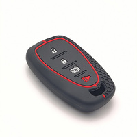 Coque de clé de voiture en silicone pour Chevrolet Cruze Malibu Spark Sonic Impala Equinox Volt Trax Traverse Camaro