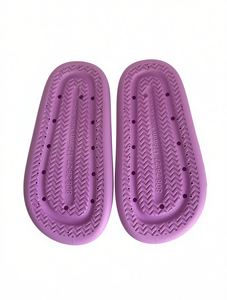 Purple Slippers 26-27 175mm Anti-Slippery PVC Sole Home Wear - Product Image 1
