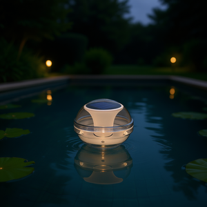 Lampes solaires flottantes pour piscine Db Solar, LED multicolores, étanches IPX7, éclairage extérieur pour jardin, lot de 2 - Product Image 2