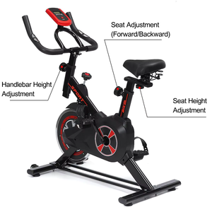 Bicicleta estática de fitness para el hogar con volante de inercia, equipo de gimnasio para pérdida de peso en interiores, fabricante HCD01, popular para deportes y fitness en casa. - Product Image 5