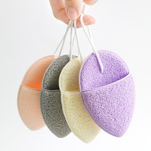 Éponge nettoyante pour le visage en konjac, différentes formes, tampon démaquillant doux, soin naturel de la peau, outil de nettoyage beauté - Product Image 2