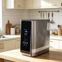 Sistema de Ósmosis Inversa (RO) Doméstico Eléctrico sin Tanque de 600 GPD con Control Digital |   Trazabilidad de Control de Calidad |   Monitor de Eficiencia Inteligente |   Preparado para IoT