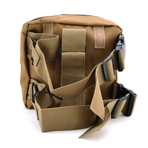 Sac de jambe tactique en nylon Molle pour trousse de premiers secours, camping en extérieur, EDC d'urgence, chasse et survie - Product Image 2