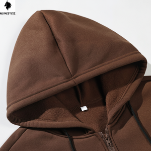 เสื้อฮู้ดดี้ผู้ชายแบบสั่งทำพิเศษ น้ำหนักเบา คุณภาพสูง ผ้าเทอร์รี่คอตตอน 100% สวมใส่สบายในฤดูหนาว ระบายอากาศได้ดี แห้งเร็ว - Product Image 1