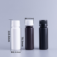 Bouteille en plastique PP de 60 ml (2 oz) avec bouchon inviolable pour le remplissage à chaud, emballage de jus, bouteille pour liquide oral