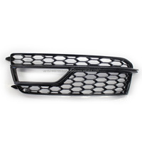 Nouvelle calandre en ABS noir brillant de haute qualité avec grille en nid d'abeille pour Audi A5/S-Line 2012-2016, installation facile