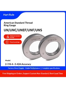 Amerikanischer Standard-Gewindemessring Pass/Fail 2A Standardgenauigkeit 7/8-9-10-12-14-16-18-20-24-28-32 15/16 - Product Image 3