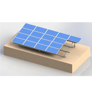Support d'installation facile Système complet Supports de montage personnalisables Supports de panneaux solaires Support de montage au sol - Product Image 3