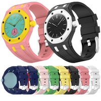 Correas de Reloj para la Colaboración Swatch AP, Correa de Una Pieza para Reloj de Bolsillo Swatch Royal Pop