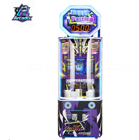 Machine de jeu d'arcade à monnayeur, modèle Happy Patting Bouncing Ball Drop, avec récompense par ticket, pour centre de jeux intérieur - Vente chaude
