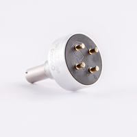Potentiomètre rotatif haut de gamme sans usure Cooka 22mm Potentiomètre 4 broches 10K, 50 millions de cycles Série SRS22