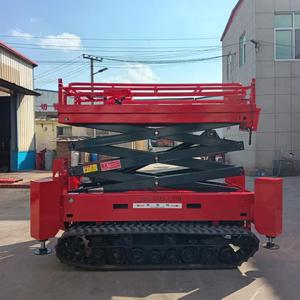 6/8/10/12/14/16M <span class=keywords><strong>Crawler</strong></span> điện Scissor Lift nền tảng/tự hành điện theo dõi Scissor Lift - Product Image 4