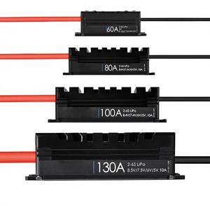 Contrôleur de vitesse de moteur sans balais triphasé 2-6S 60A 80A 100A 130A, modèle télécommandé ESC et pilote de moteur - Product Image 1