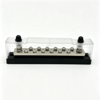 Barre omnibus robuste 150A 300A 450A 48V M5 M8, bloc de distribution d'alimentation pour bateau, voiture, camping-car