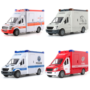 1/14 più modelli di illuminazione effetto sonoro attrito auto della polizia <span class=keywords><strong>giocattolo</strong></span> cinque porte città di soccorso <span class=keywords><strong>ambulanza</strong></span> veicoli <span class=keywords><strong>giocattolo</strong></span> per bambini ragazzi - Product Image 6