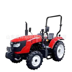 Tracteur agricole à quatre roues motrices, haute puissance, avec tondeuse rotative King pour vergers, pour le creusement de fossés, le désherbage et la double utilisation en cas de sécheresse - Product Image 1