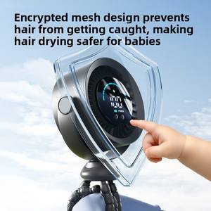 Nuevo ventilador de escritorio portátil 2026, ventilador para bebés, ventilador silencioso tipo pulpo, carga USB, adecuado para cualquier escena, equipo para exteriores, ventilador de interior - Product Image 2