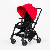 Wagon de classe mondiale pliable multifonctionnel en aluminium 2024 pour les enfants pliants poussette wagon bébé avec EN1888