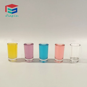 6-8オンス壊れないワインテイスティングガラスパーティーバー屋外ポリカーボネートプラスチックショットグラス - Product Image 2