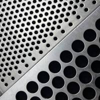 Grille de haut-parleur perforée hexagonale en maille métallique perforée