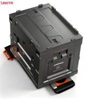 Chariot de manutention électrique 20T 30T à batterie, robuste, avec télécommande - Vente chaude