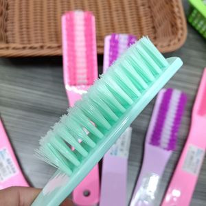 <b>Long</b>-<b>handled</b> Plastic Filaments Shoe Cleaning <b>Brush</b> with PP Filaments Large Size for Men & Women Household Use Made in Guangdong - Product Image 4