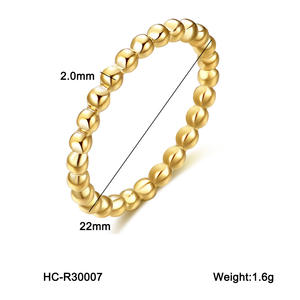 इन शैली स्टेनलेस स्टील रिंग गोल्डन उन्नत अर्थ हल्के लक्जरी रेट्रो फुल बीडेड इंडेक्स फिंगर रिंग नॉन-फिडिंग - Product Image 6