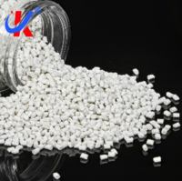 Pellets PBT GF30 V0 Anti-Pelengkungan Suhu Tinggi 200 ℃ + Resin Polimer PBT GF20 Tahan Panas untuk Casing Lampu Penerangan Daya Tinggi