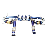 Tuyaux d'échappement Catback en titane pour Chevrolet Corvette C8 Z06, système d'échappement avec silencieux et valve d'origine