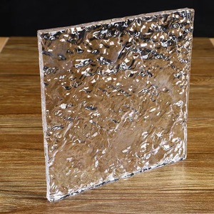 Olida Tùy chỉnh cao minh bạch trang trí tấm Acrylic dập nổi sọc cắt mẫu quảng cáo phong cách vật liệu 3-30mm - Product Image 1