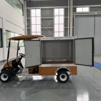 Voiturette de golf électrique directe usine avec benne de chargement 60V 100AH pour usage en entrepôt et sur campus
