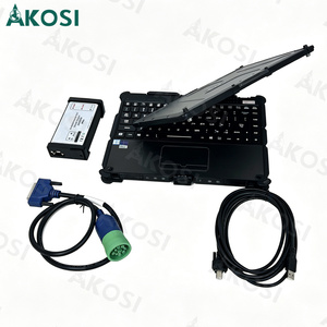 V110 laptop with For DPA5 EST V8.6 V9.9 Diagnostic Kit For New Holland Agricultural <b>Machinery</b> Diesel Diagnostic Tool - Product Image 3