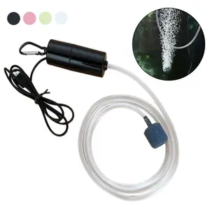 Mini pompa ad aria per acquario pompa ad aria per ossigeno con serbatoio di pesce USB con pompa di ossigeno a risparmio energetico muto per la pesca in acquario