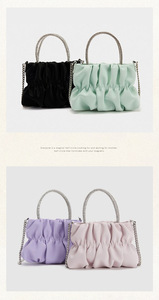 Cần thiết cho việc đi lại hàng ngày, chiếc túi xách nữ xếp li thanh lịch này làm nổi bật cảnh đi lại và kết hợp tính thực tế - Product Image 5