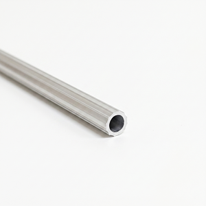 Barra transversal de aluminio plateado de la serie 6000 para montaje en pared, soporte individual para toallas de baño - Product Image 1