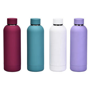 Borraccia Sportiva Portatile in Acciaio Inox da 500ml con Bocca Stretta per Bere Direttamente, <span class=keywords><strong>Thermos</strong></span> per Viaggi all'Aperto - Product Image 5