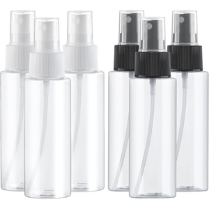 OEM OEM 100ml 200ml <b>Spray</b> Bottle PET Bottle With <b>Spray</b> Pump Lid for Liquid Cosmetic Container Refillable Travel Use logo - Product Image 1
