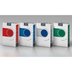 Dùng Một Lần Gói Cigarros Các Tông Giấy Carton Rỗng Bán Buôn Sang Trọng Bao Bì Trống Tùy Chỉnh Vàng Thuốc Lá Màu Đỏ Hộp - Product Image 5