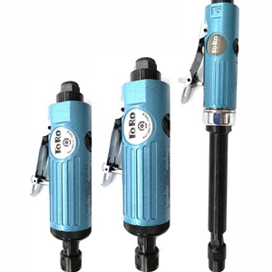 Toro Pneumatic Grinder 225mm Straight Type Lever Switch Air <b>Tool</b> For Metal Wood Tire Repair - Product Image 5
