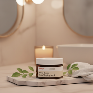 MANYO FACTORY Bifida Biome Deep Sleeping Mask 100mL-Hecho en Corea Microbiome Bifida Ferment Lysate LHA PHA - Product Image 3