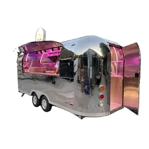 Volledig Catering Uitgeruste Food Truck Hotdog Food Kar Usa Aangepaste Food Trailer Met Volledige Restaurant Keuken Apparatuur