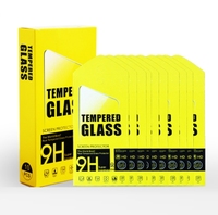 Protection d'écran en verre trempé personnalisée, emballage de vente au détail, carton en papier durable pour téléphone portable