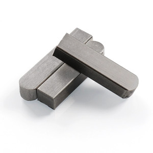 Clavette de machine plate parallèle à extrémités rondes et carrées en acier inoxydable 304 316, sur mesure, norme chinoise DIN6885AB - Product Image 2